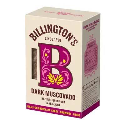 BILLINGTONS Dark Muscova Sugar, 500 gr - 1