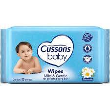 Cussons Baby Wipes 3x45'li Mild Islak Mendil - 1