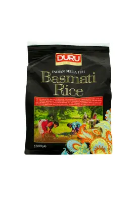Duru Basmati Rice Indian Sella 1 KG - 1