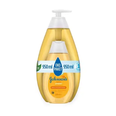 Johnsons Baby Eko 2 li Paket Bebek Şampuanı 950 ml - 1