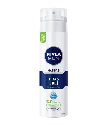 Nivea Men Hassas Traş Jeli 200 ml - 1