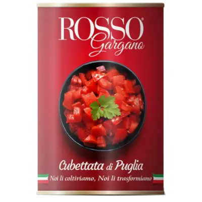 Rosso Gargano Doğranmış Domates 250 gram - 1
