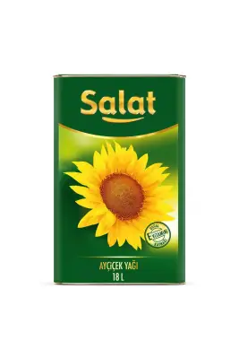 Salat Ayçiçek Yağı 18 Litre Teneke - 1