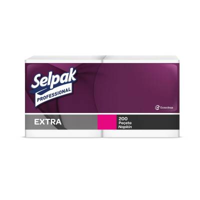 Selpak Profosyonel Ektra 2'li 200 Peçete - 1