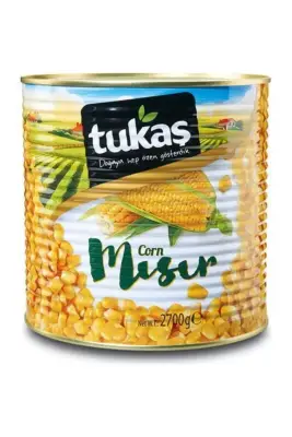 Tukaş Konserve Mısır 2700 gr - 1
